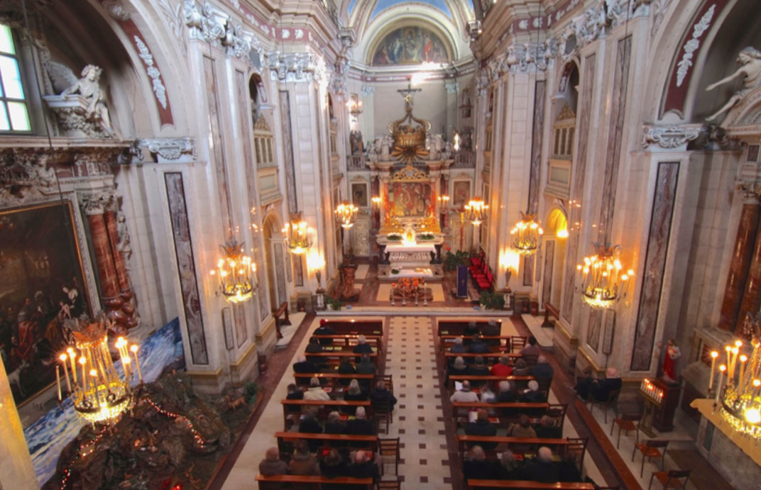 Interno del Santuario